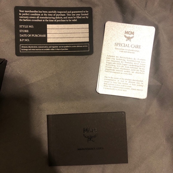 MCM Stark Side Stud Small Backpack - Picture 10 of 10